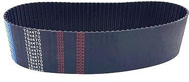 SWHSWQ Antriebriemen Breite 25 Mm, T5 Gummi-Zahnriemen, Teilungslänge 375 390 395 400 420 435 455 460 470 475 480 Mm Antriebsriemen Ersatz (Größe : 420mm)