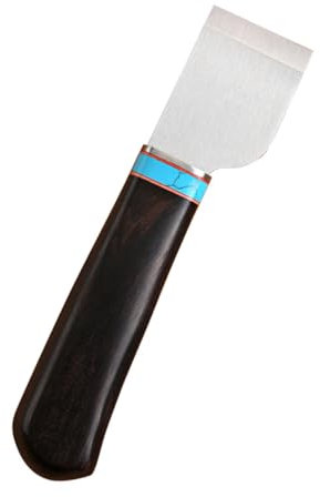 ARTSEWPLY 1pezzi Strumento Da Taglio Per Pelle Con Manico Legno Utensile Pratico Per Artigiani e Principianti Per Progetti Di Fai Te e Lavori Di Pelle
