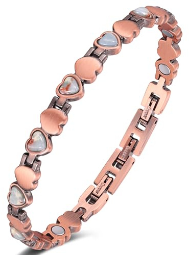 Jeracol Magnetarmband mit ultrastarken Magneten (grüner Kristall)