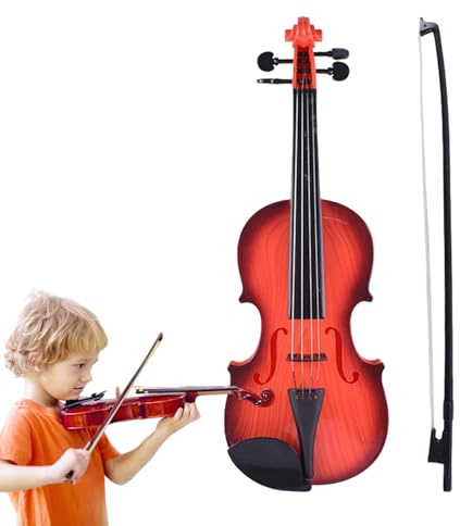 Violon d'entraînement pour : Mini Instrument de Simulation avec Cordes pour l'entraînement de Musique précoce | Jouet créatif pour Jeunes , Cadeau d'anniversaire pour étudiants
