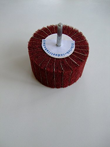 Olbrich-Industriebedarf Fächerschleifer 80x50x6 mm Schleifpapier & Schleifvlies Korn 120-5 Stück