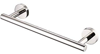 KES Towel Rail 30CM Hand Towel Holder, Bathroom Towel Bar Kitchen Dish Cloths Hanger SUS304 Stainless Steel Polished Steel Wall Mounted, A2000S30