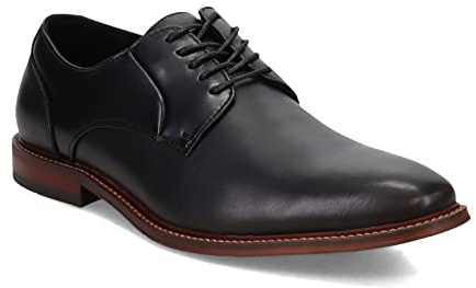 Stacy Adams Men's Marlton Plain Toe Oxford, Black, 15M