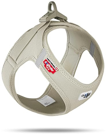 Vest Harness curli Clasp Air-mesh ljusljusbrun M