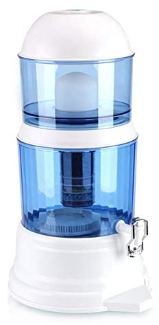 Jarra con Filtro de Agua con Grifo, Dispensador de Agua con Filtro de Agua Potable de 16 Litros para Dispensador de Agua con Filtro de Agua Filtrada, Estación de Filtrado de Agua