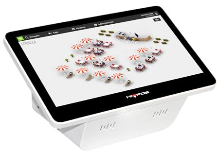 HIOPOS GO!! – TPV táctil autoinstalable con impresora integrada – Android 11 – Cumple ley Verifactu – 11,6” – Para bares, tiendas, restaurantes – Fácil instalación