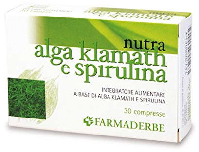 Alga Klamath e spirulina 30 compresse