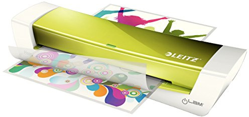 Leitz Laminiergerät, Metallic grün, A4, Home Office, iLam, WOW, 73680064