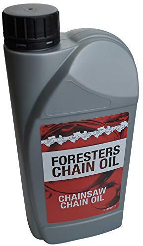 RocwooD Chainswaw Chain Oil 1 Litre Universal Ideal For Petrol & Electric Chainsaws, Strimmer & Hedge Trimmers. Anti Fling Formula To Prevent Wear & Tear. Multi Purpose Oil Increases Performance