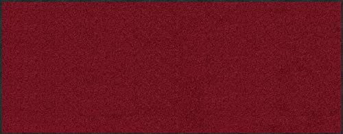 Erwin Müller Fußmatte Mainz, Schmutzfangmatte, Sauberlaufmatte uni weinrot Größe 40x100 - rutschfest, pflegeleicht, für Fußbodenheizung geeignet (weitere Farben, Größen)