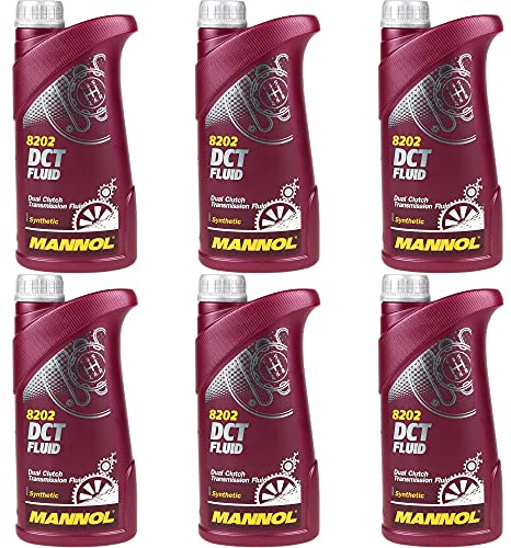 QR-Parts Set 85464088 MN8202-1 6x1 Liter Original MANNOL Getriebeöl 8202 DCT Fluid Gear Oil