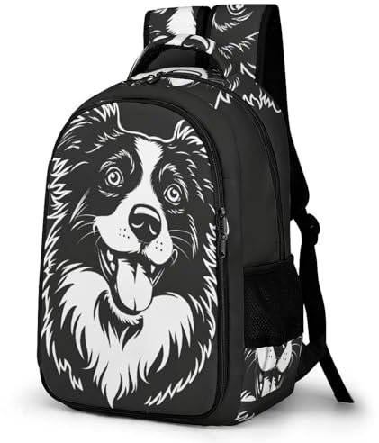 TNFHSOFT Border Collie 3D Drucken Flanell Fleecedecke Decke Microfaser Kuscheldecke Decke Kinder Erwachsene Wohndecke Für Bett & Sofa Reisedecke One Size Inches