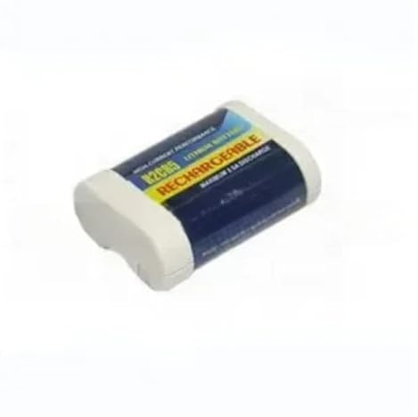 Lithium Battery：Rechargeable Lithium Battery+ Charger，Compatible For Canon，for R2cr5 2CR5 EOS 1 EOS 3 6V Camera Battery(1 white battery)