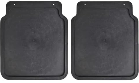 Paraspruzzi Auto Paraspruzzi 2 Pezzi Per Roulotte, Rimorchio, 23x20 Cm, Paraspruzzi In Plastica Nera, Parafanghi Universali Per Camper E Set Paraspruzzi Auto