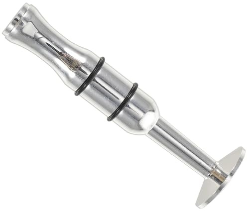 SAFIGLE Dispositivo de Entrenamiento para Boca de Trompeta Profesional Boquilla de Práctica de Latón Plateado Accesorio para Fortalecer Músculos Labiales Adecuado para Trompetistas y