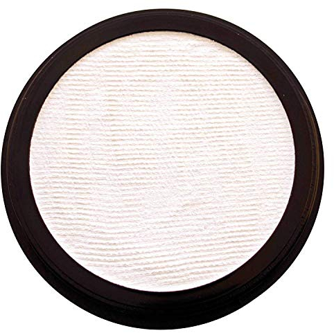 Eulenspiegel 181003 - Profi-Aqua Schminke, Weiß, 20 ml, vegan