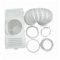 Kabalo Universal Sèche-Linge Ventilation condenseur Kit - avec évent Flexible, boîte de condenseur et connecteurs