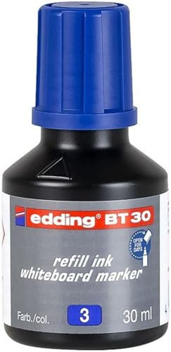 Edding BT30 Whiteboard Marker Tinte 30ml - für 360Xl Blau