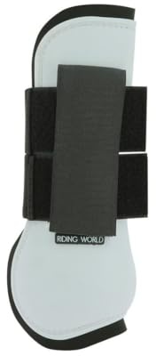 Riding World Gamaschen, weiß Warmblut