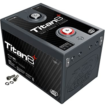 XS Power PWR-S5 2000 Amp Lithium Racing Battery with M6 Terminal Hardware - 12 Volt 10Ah 1000CA Deep Cycle LTO Powercell for Performance and Car Audio Stereo