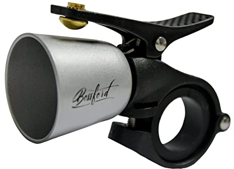 Bossford Fahrradklingel Silber: Laute Retro-Designer-Fahrradglocke für Rennräder, Mountainbikes und auch Kinderfahrräder - Bossfords Beste Fahrradklingel im außergewöhnlichen Trophy-Design (Silber)