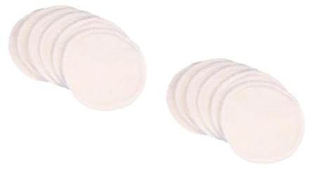 Toyvian 12pièces Coussinets Anti-galactorrhée Lavables Pour Femmes Ultra Absorbante Coussinets De Nourrissage Étanches Et Doux Pour Peau Conservation Du Lait Écrêté