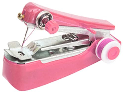 Tragbare Nähmaschine, Nähmaschine Handnähmaschine, Nähmaschine, Professionelle Manuelle Nähmaschine Für Anfänger, Tragbares Nähwerkzeug, Manuelle Nähmaschine, Praktisch Für Vorhänge, Wolle, Seide