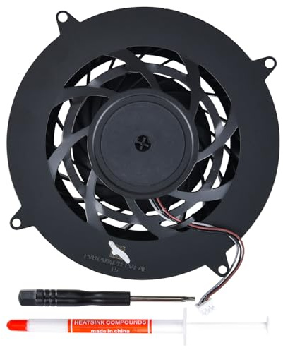 Ventilateur de refroidissement interne de rechange PS5 Pro pour Sony PlayStation 5 PS5 Pro Series PVB120M12H-P01-AE avec 19 lames, pour série CFI-70XX CFI-7000 CFI-7021