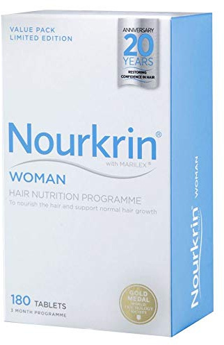 Nourkrin Woman For Hair Growth 180 Tablets by Nourkrin