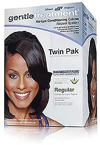 gentletreatment no lye relaxer (twin pack)