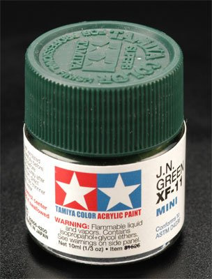 TAMIYA XF-11 Jap. Navy Grün matt Streichfarbe | 10 ml | #81711