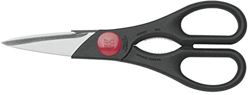 Zwilling Twin - Tijeras Multiusos, Acero Inoxidable, Mango de plástico, Color Gris y Negro