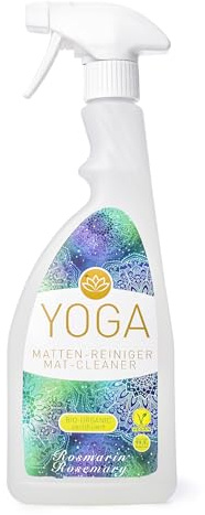Yogabox Nettoyant pour tapis de yoga certifié biologique, 510 ml, romarin