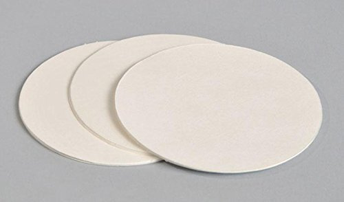 Papel de filtro de 15 cm, paquete de 25 discos de filtro para café, tintura, vino