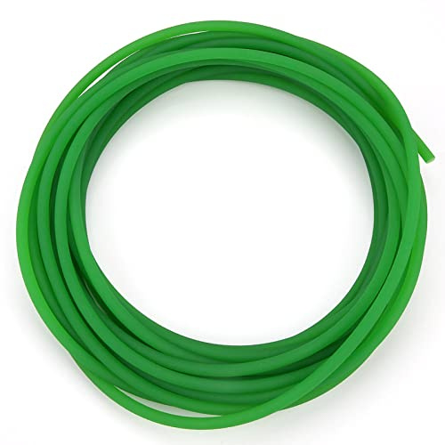 PU-Rundriemen mit rauer Oberfläche PU-Antriebsriemen für den Antrieb (grün)(6mm*10m)