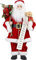 Uten Figurine de Père Noël, Debout de Père Noël Rouge 45.7cm/18in Traditionnelle Décoration de Noël GNOME Chiffres Noël Mignon Ornement pour Les Ornements de Table Fête de Noël