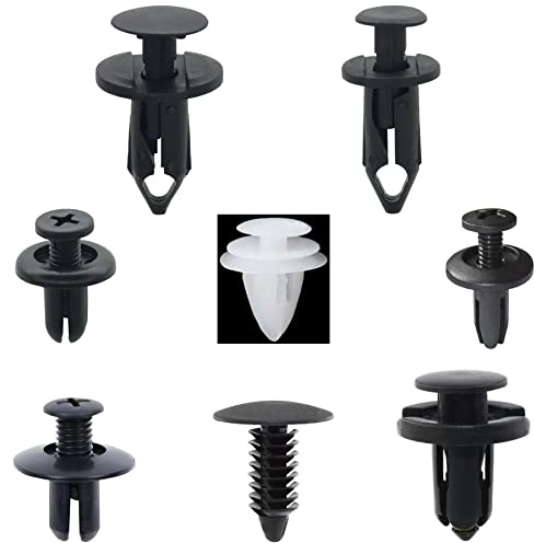 120 Stück Kunststoff-Auto-Halteklammern, Nylon-Auto-Befestigungsclips, Nieten-Clips
