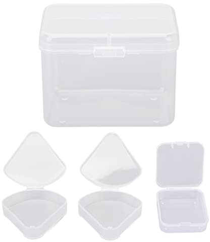 Puff Storage Box, 4pcs Makeup Puff Container Makeup Puff Sponge Holder Case Powder Puff Case Makeup Sponge Storage Box Puff Container for Girl Women Makeup Tools