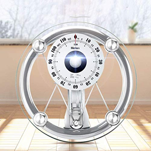 Pèse-personne de précision, balance mécanique de poids personnel, verre trempé, cadran, balance numérique 120Kg