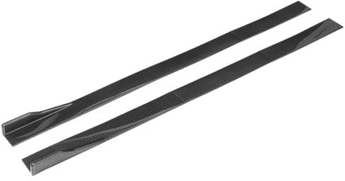 Seitenschweller Auto Seitenschweller Splitter Winglet Seitenflügel Stoßstangenlippe Für VW Für Jetta Für Passat Für Variant Für TOURAN Für TIGUAN Für Scirocco Auto Seitenschürze(Kohlefaser-Optik)
