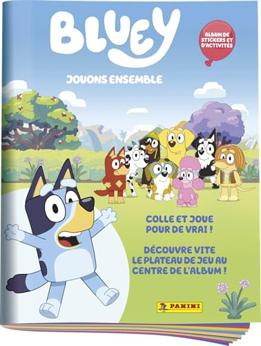 PANINI Bluey 2 – Spielset Album, Blau