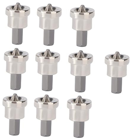 SOPOTUTU 10pcs Locating Screwdriver Bits Drywall Bits for Drilling Plasterboard Screws for Positioning in Scenarios