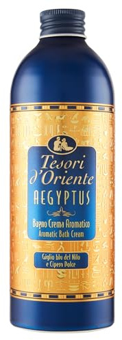 Tesori d'Oriente: Aegyptus Bath Cream with Blue Lily of the Nile and Papyrus Milk [ Italian Import ]