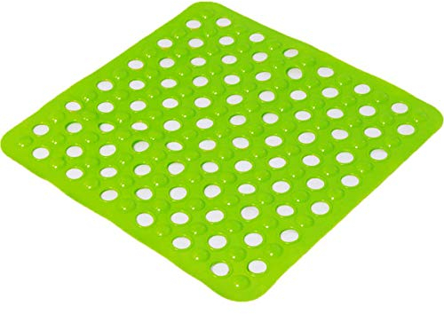 PIATTO DOCCIA IN PVC CON FORI 50X50 CM - VERDE ANICE