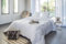 Blanrêve - Edredón Cocooning y cálido para Cama de 2 Personas, Color Blanco, 260 x 240 cm, Fabricado en Francia