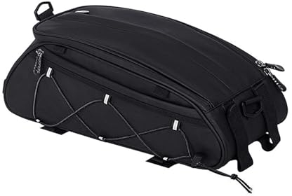 SELiLe Fahrradträgertasche Hartschalen Fahrräder Gepäckträgertasche Große Gepäckträger für Fahrräder Heckträgertaschen Fahrrad Rücksitztasche Kofferraumtasche Heckträgertasche