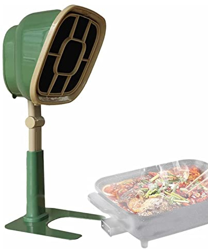 Desktop Range Hood, 3200 RPM Portable Cooker Hood, BBQ Hot Pot Extractor, Height Angle Adjustment, Washable, for Home, Kitchen, Hot Pot, Gift for Friend