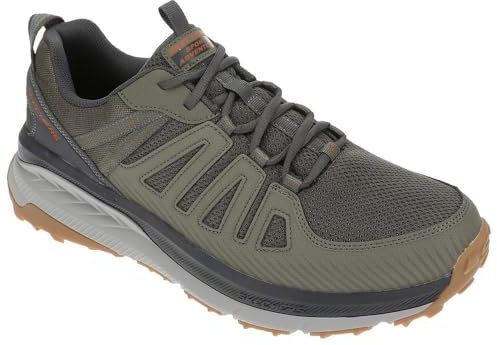 Skechers mäns Switch Back Venture Seeker sneakers, Grå, 11 UK, Grå, 46 EU