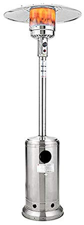 YJKKZQLB Chauffage Exterieur Accueil Essential gaz extérieur Radiateurs - Porte arrière Chauffe-gaz Grand Debout Radiateurs (Color : Natural Gas Type)