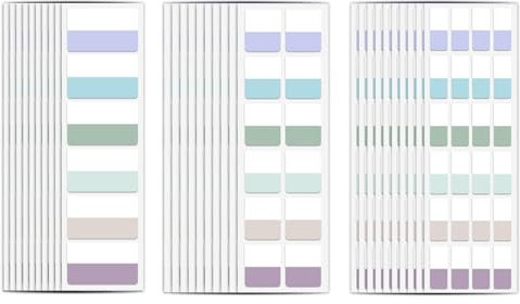 420 Stück Page Markers Tabs,Seitenmarker,Seitenmarker Selbstklebend,Klebezettel Zum Beschriften,Kleberegister,Book Tabs,3 Größen,Geeignet Für Büro,Dokumente,Tagebuch,Ordner(Morandi)